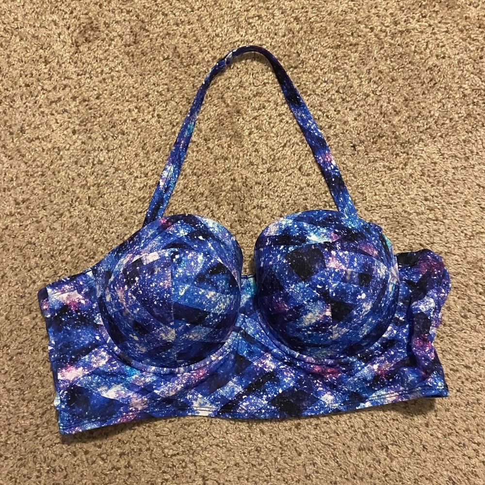 Torrid Swim Top 💙💜